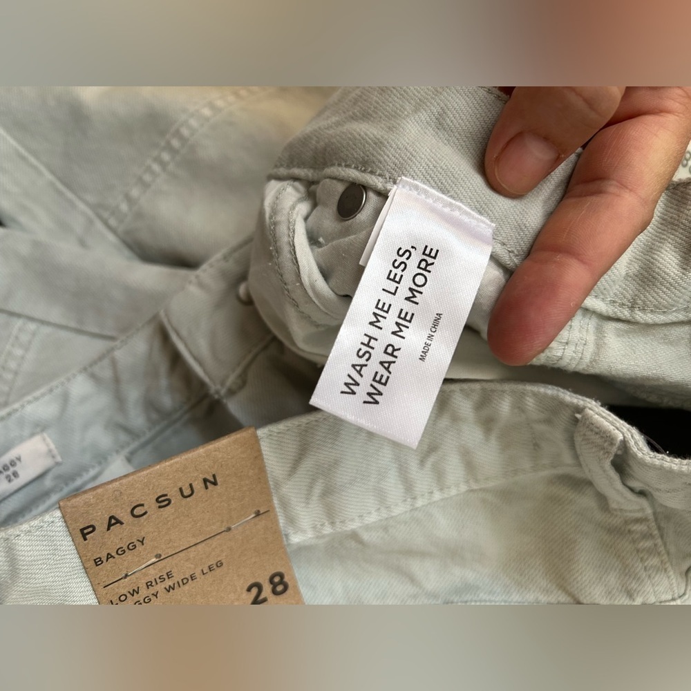 NEW PASCU women  Gray Cargo Pants SIZE 28 - Picture 5 of 11